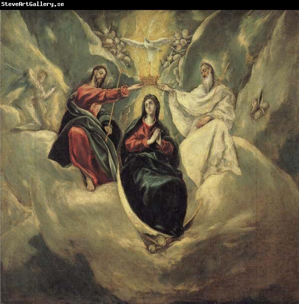 El Greco The Coronation of the Virgin